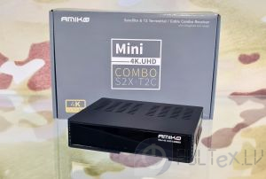 Amiko Mini Combo 4K UHD (DVB-S2X/DVB-T2/DVB-C)
